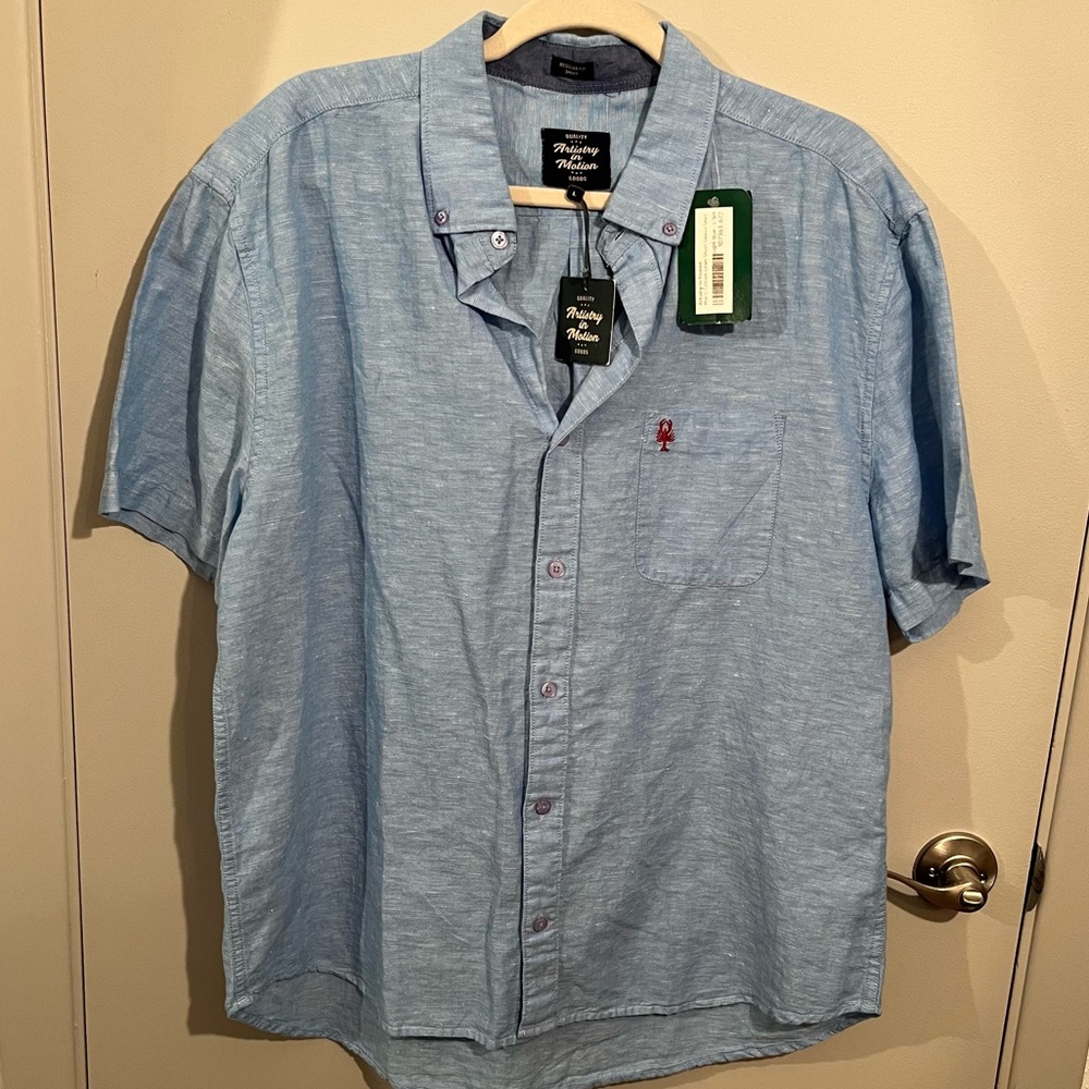 NEW Lobster Linen and Cotton Shirt 🦞